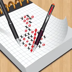 Скачать мод Tic Tac Toe Online: Mega XO — Без рекламы и открыты все темы