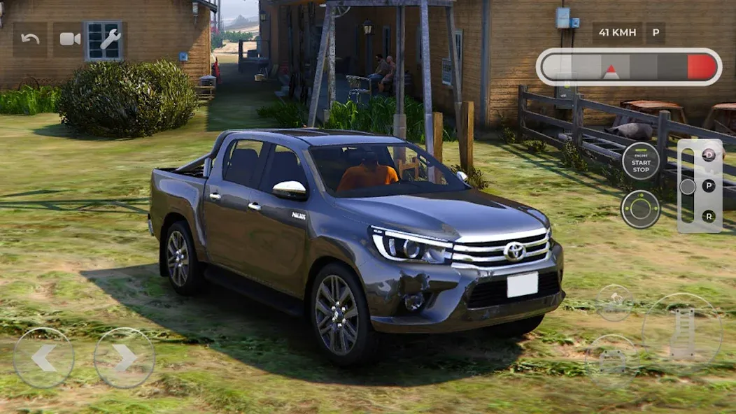 Скачать Toyota Hilux 4x4 Mountain Ride последней версии — Безлимитные деньги, все машины открыты — скриншот 1
