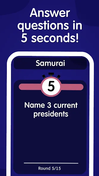 5 Second Rule: Drinking Party бесплатно на Андроид — мод: Открыты все вопросы и режимы — скриншот 5 5 Second Rule: Drinking Party бесплатно на Андроид — мод: Открыты все вопросы и режимы — скриншот 5