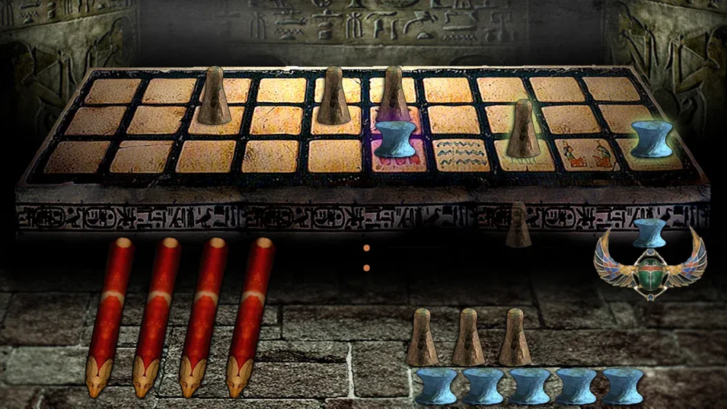 Скачать мод Egyptian Senet (Ancient Egypt] — Открыты все поля и фишки — скриншот 3