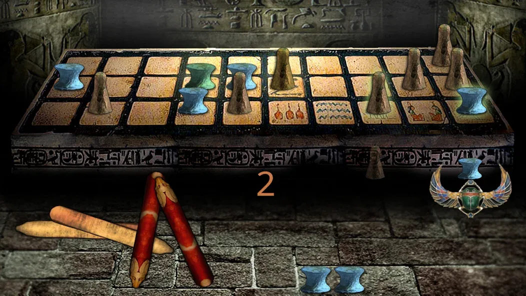Скачать мод Egyptian Senet (Ancient Egypt] — Открыты все поля и фишки — скриншот 5