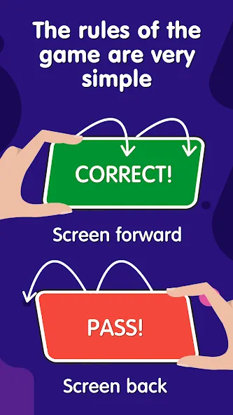 Hands Up: Guess the words взломанный APK — Безлимитные подсказки и открыты все слова — скриншот 4