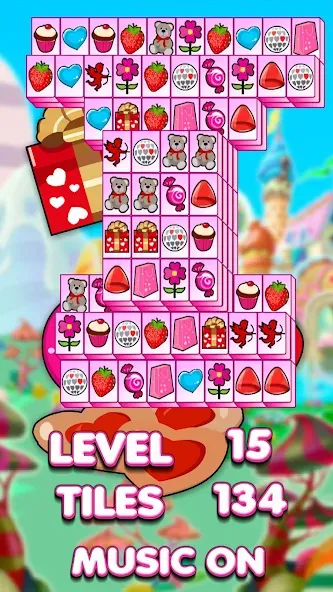 Скачать мод Lovely Mahjong — Безлимитные подсказки и отмена ходов — скриншот 2 Скачать мод Lovely Mahjong — Безлимитные подсказки и отмена ходов — скриншот 2