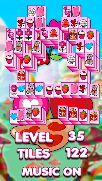 Скачать мод Lovely Mahjong — Безлимитные подсказки и отмена ходов — скриншот 5 Скачать мод Lovely Mahjong — Безлимитные подсказки и отмена ходов — скриншот 5
