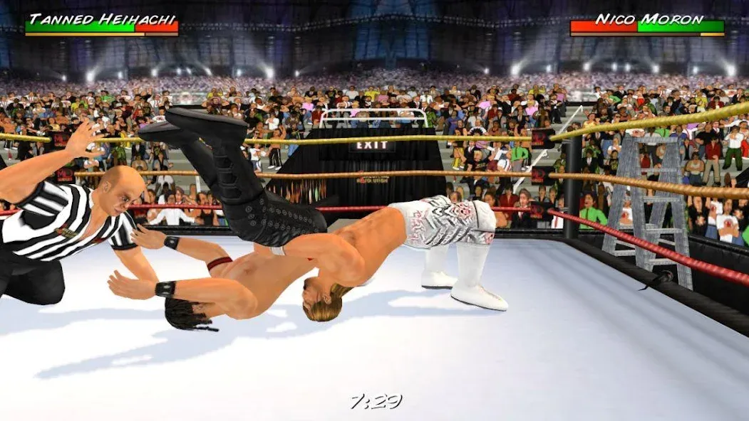 Скачать Wrestling Revolution 3D — Безлимитные деньги и все разблокировано — скриншот 2 Скачать Wrestling Revolution 3D — Безлимитные деньги и все разблокировано — скриншот 2
