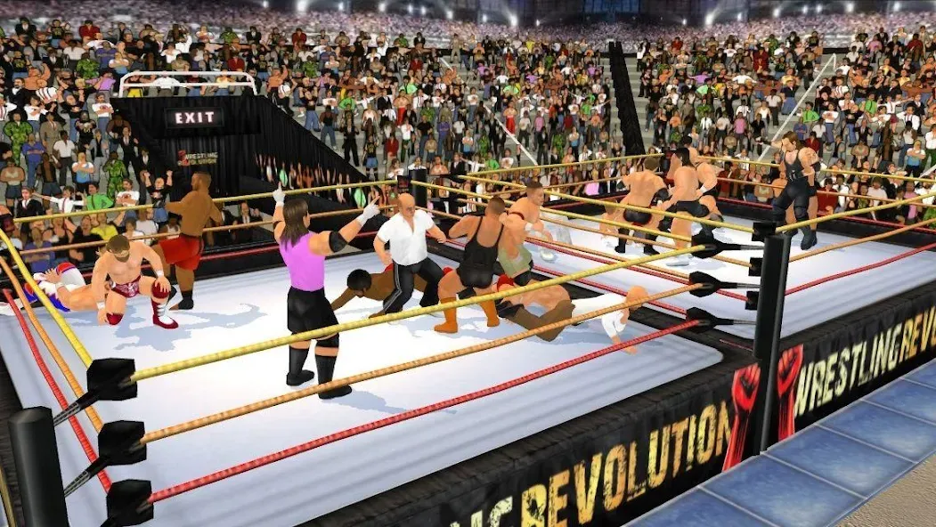 Скачать Wrestling Revolution 3D — Безлимитные деньги и все разблокировано — скриншот 5 Скачать Wrestling Revolution 3D — Безлимитные деньги и все разблокировано — скриншот 5