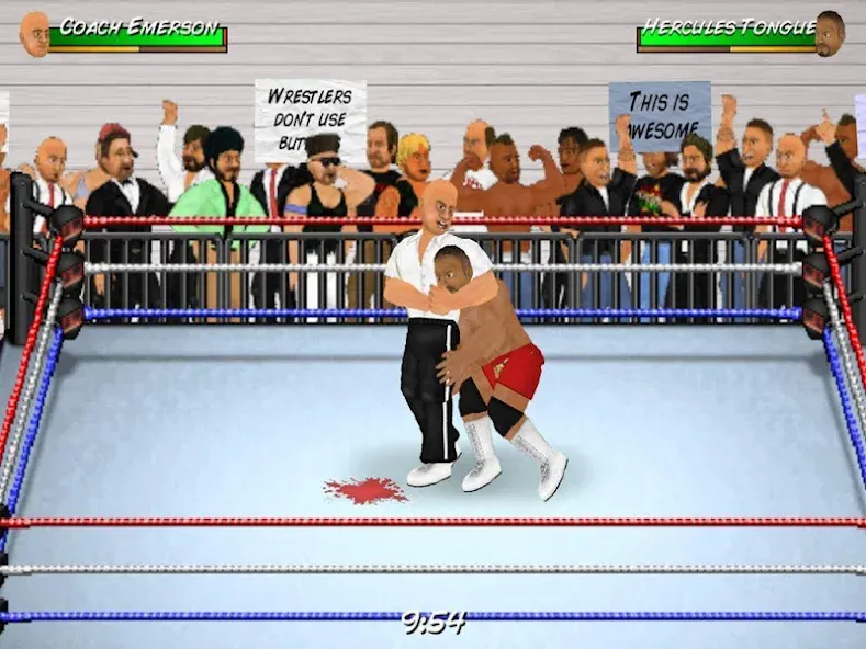 Скачать Wrestling Revolution мод — Безлимитные деньги и энергия — скриншот 3 Скачать Wrestling Revolution мод — Безлимитные деньги и энергия — скриншот 3