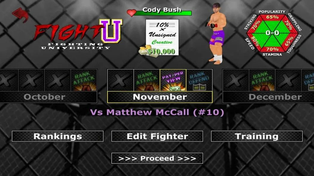Weekend Warriors MMA — последняя версия с модом (Безлимитные деньги и энергия) — скриншот 5