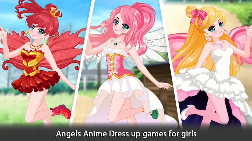 Dress Up Angel Anime Girl Game взлом APK — Безлимитные монеты и все наряды — скриншот 5