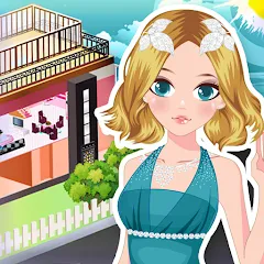 Girl Doll House - Room Design — взломанная версия, Безлимитные деньги и открыты все комнаты