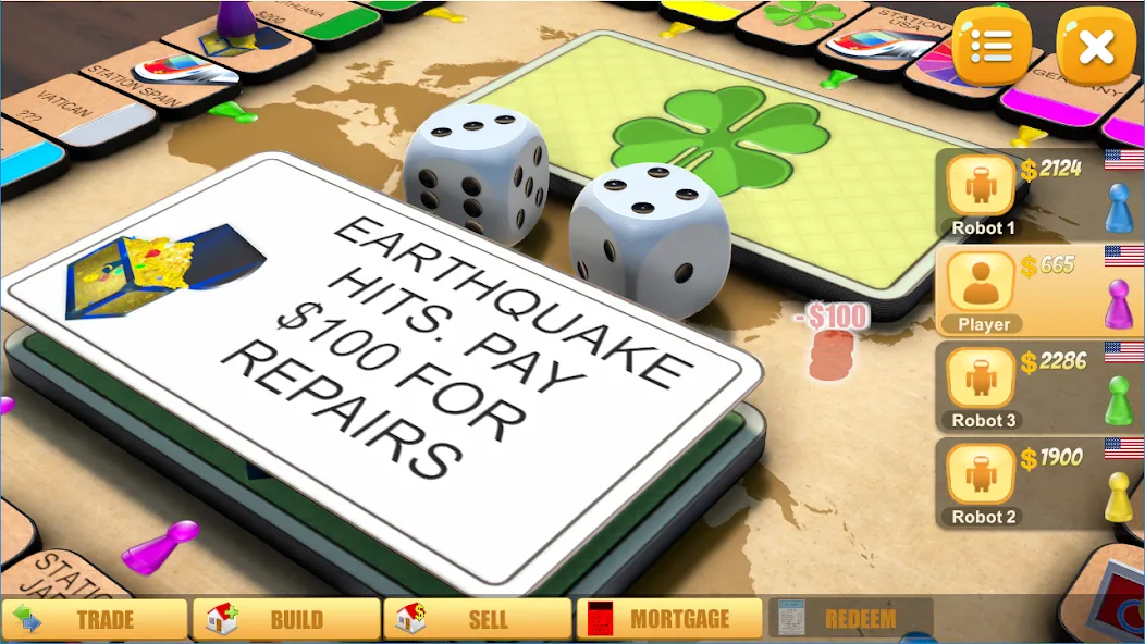 Скачать мод Rento - Dice Board Game Online — Безлимитные деньги и все функции открыты — скриншот 3 Скачать мод Rento - Dice Board Game Online — Безлимитные деньги и все функции открыты — скриншот 3