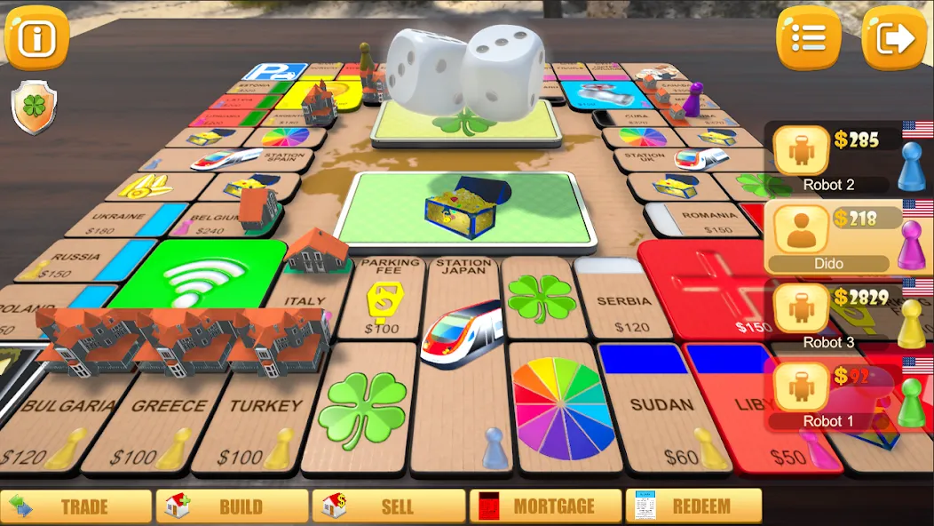 Скачать мод Rento - Dice Board Game Online — Безлимитные деньги и все функции открыты — скриншот 5 Скачать мод Rento - Dice Board Game Online — Безлимитные деньги и все функции открыты — скриншот 5