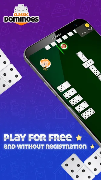 Dominoes Online - Classic Game бесплатно на Андроид — мод: Без рекламы и быстрый поиск игр — скриншот 2