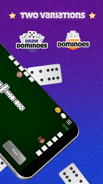 Dominoes Online - Classic Game бесплатно на Андроид — мод: Без рекламы и быстрый поиск игр — скриншот 3