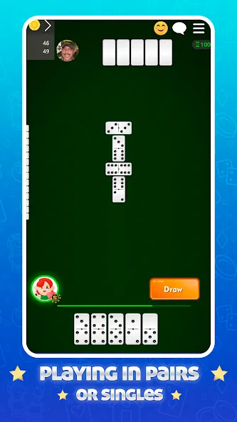 Dominoes Online - Classic Game бесплатно на Андроид — мод: Без рекламы и быстрый поиск игр — скриншот 4