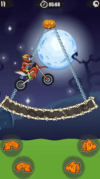 Скачать мод Moto X3M Bike Race Game — Безлимитные деньги и все уровни открыты — скриншот 4 Скачать мод Moto X3M Bike Race Game — Безлимитные деньги и все уровни открыты — скриншот 4