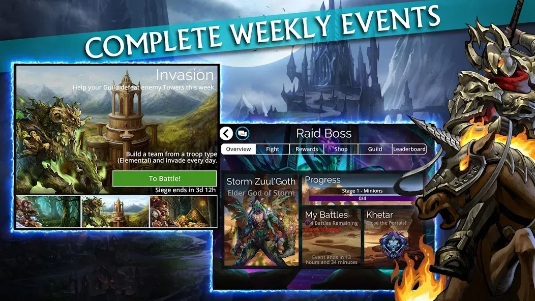 Мод Gems of War - Match 3 RPG — Безлимитные ходы и открыты все герои, скачать APK — скриншот 4 Мод Gems of War - Match 3 RPG — Безлимитные ходы и открыты все герои, скачать APK — скриншот 4