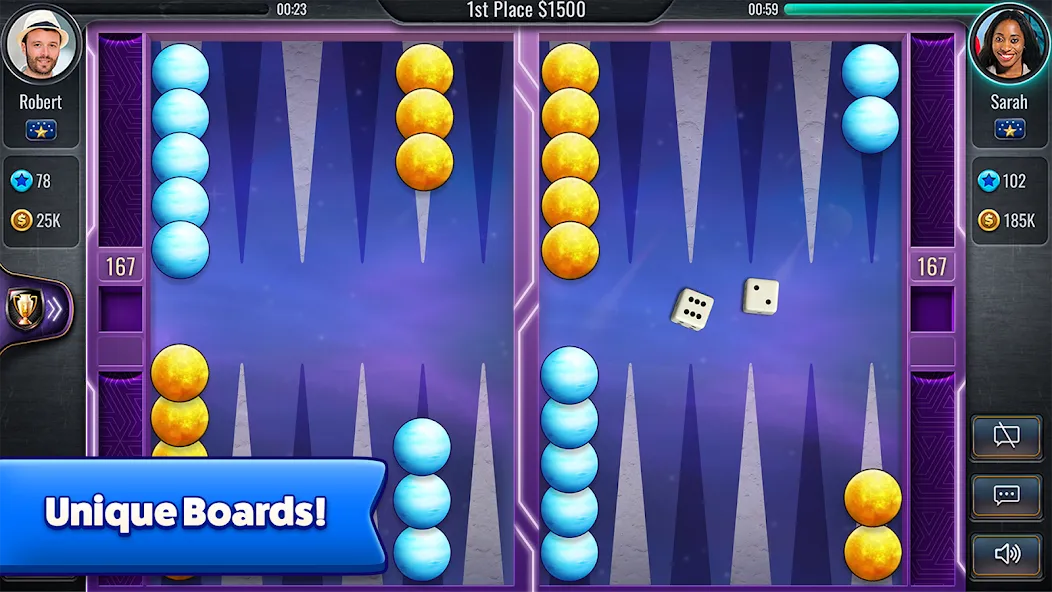 Backgammon - Lord of the Board — скачать мод: Безлимитные монеты и открыты все функции — скриншот 2 Backgammon - Lord of the Board — скачать мод: Безлимитные монеты и открыты все функции — скриншот 2
