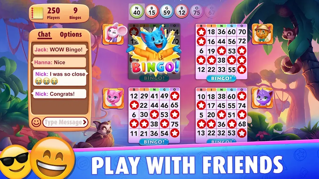 Bingo Blitz™️ - Bingo Games MOD APK скачать на Андроид — Безлимитные монеты и бустеры — скриншот 4 Bingo Blitz™️ - Bingo Games MOD APK скачать на Андроид — Безлимитные монеты и бустеры — скриншот 4