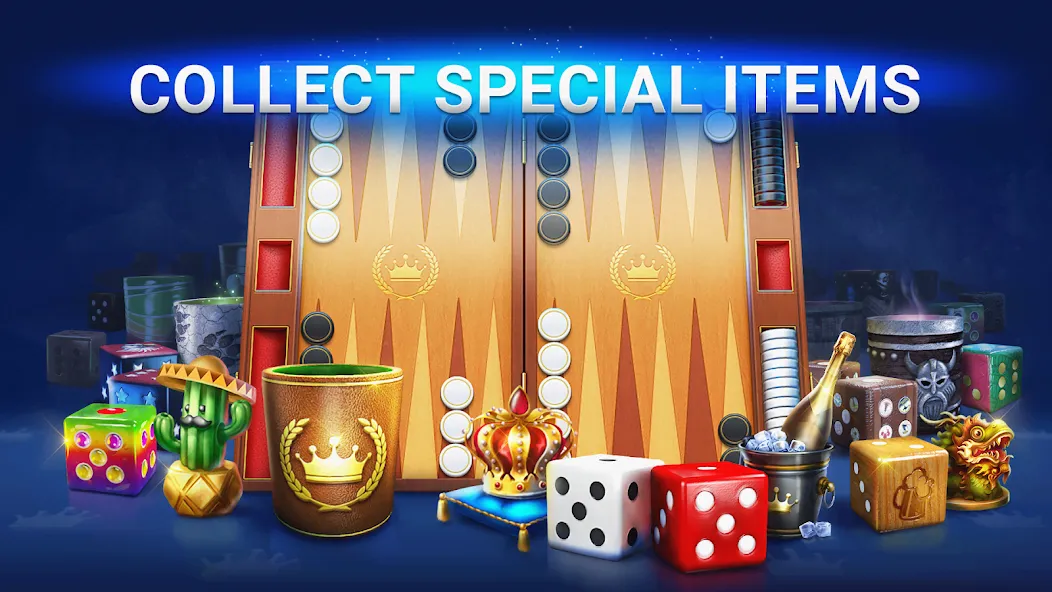 Скачать Backgammon Live - Online Games последней версии — Бесконечные монеты и без рекламы — скриншот 5