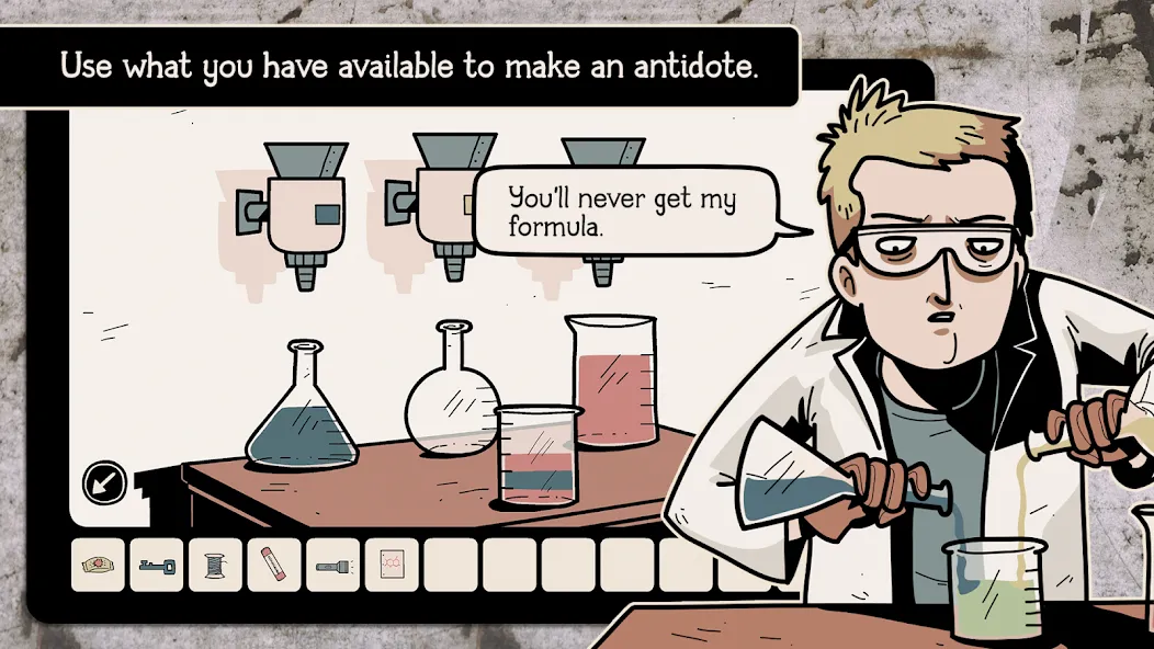 Unwanted Experiment взлом APK — Открыты все эксперименты и без ограничений — скриншот 3
