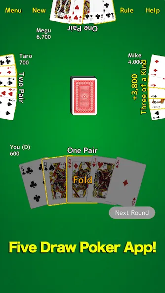 Poker взломанный APK — Безлимитные фишки и открытые столы — скриншот 1