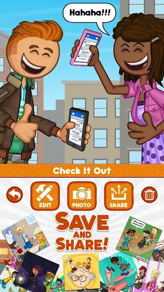 Papa Louie Pals взломанный APK — Безлимитные монеты и все наряды — скриншот 5 Papa Louie Pals взломанный APK — Безлимитные монеты и все наряды — скриншот 5