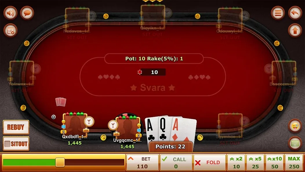 Play Seka with friends! бесплатно на Андроид — мод: Игра с друзьями без ограничений — скриншот 4