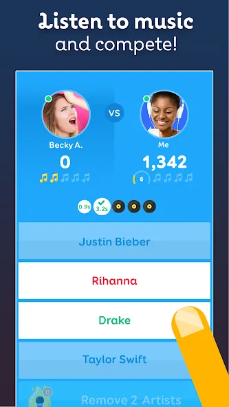 Скачать SongPop Classic: Music Trivia — Безлимитные жизни и открыты все песни — скриншот 3 Скачать SongPop Classic: Music Trivia — Безлимитные жизни и открыты все песни — скриншот 3