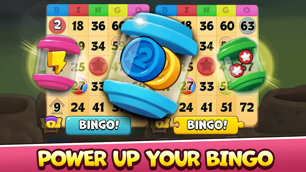 Bingo Drive: Fun Bingo Games взлом APK — Безлимитные билеты и бонусы — скриншот 2
