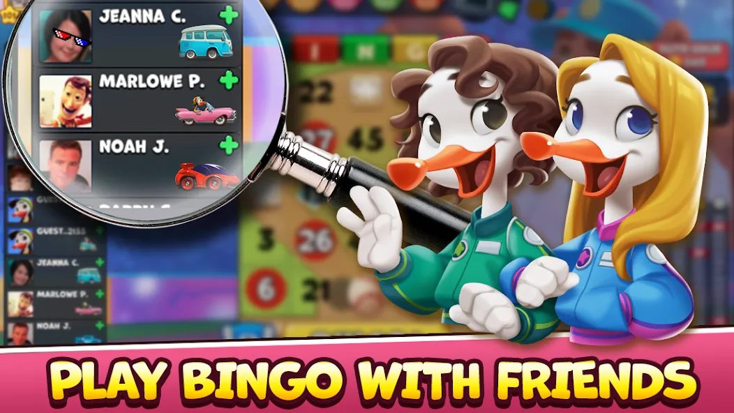 Bingo Drive: Fun Bingo Games взлом APK — Безлимитные билеты и бонусы — скриншот 4