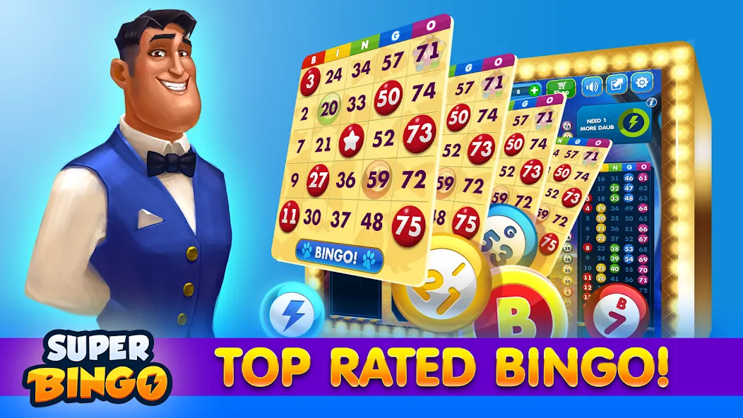 Скачать Super Bingo HD - Bingo Games — Без рекламы и бесконечные билеты — скриншот 1 Скачать Super Bingo HD - Bingo Games — Без рекламы и бесконечные билеты — скриншот 1