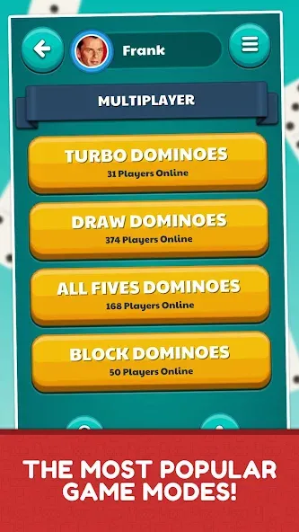 Dominos Online Jogatina: Game — скачать мод: Без рекламы и бесконечные монеты — скриншот 2