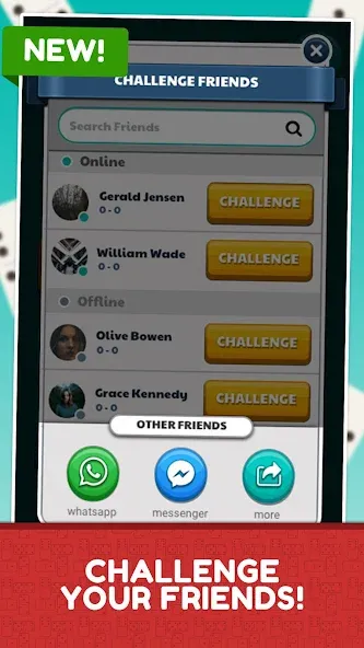 Dominos Online Jogatina: Game — скачать мод: Без рекламы и бесконечные монеты — скриншот 3