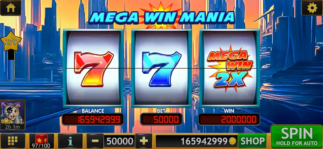 Slots of Luck: Vegas Casino MOD APK: Безлимитные монеты и бонусы — скриншот 5