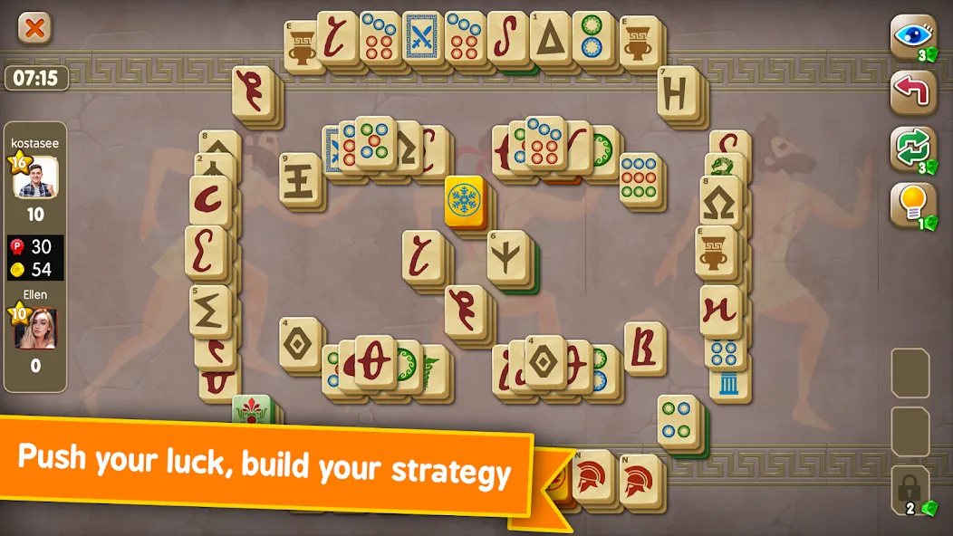 Mahjong Duels MOD APK скачать на Андроид — Безлимитные монеты и все уровни — скриншот 4 Mahjong Duels MOD APK скачать на Андроид — Безлимитные монеты и все уровни — скриншот 4