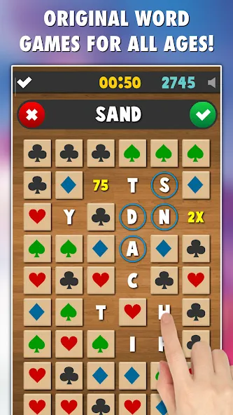 Скачать Word Games 101-in-1 последней версии — Безлимитные подсказки и открыты все игры — скриншот 2 Скачать Word Games 101-in-1 последней версии — Безлимитные подсказки и открыты все игры — скриншот 2