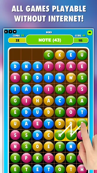 Скачать Word Games 101-in-1 последней версии — Безлимитные подсказки и открыты все игры — скриншот 3 Скачать Word Games 101-in-1 последней версии — Безлимитные подсказки и открыты все игры — скриншот 3
