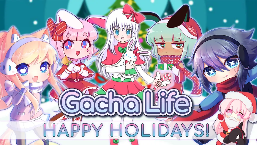 Скачать мод Gacha Life — Безлимитные деньги и все персонажи — скриншот 1