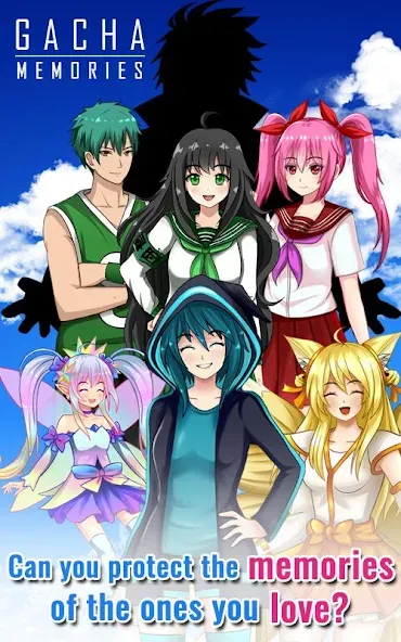 Скачать Gacha Memories - Anime Visual — Открыты все сцены и выборы — скриншот 1 Скачать Gacha Memories - Anime Visual — Открыты все сцены и выборы — скриншот 1