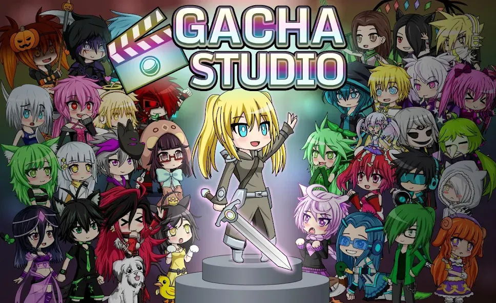 Gacha Studio (Anime Dress Up] — взломанная версия, Разблокированы все наряды и аксессуары — скриншот 1