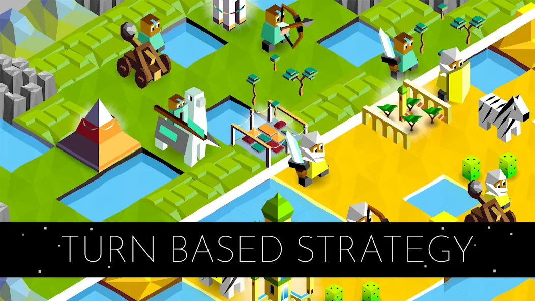 The Battle of Polytopia взломанный APK — Безлимитные ресурсы и открыты все племена — скриншот 3