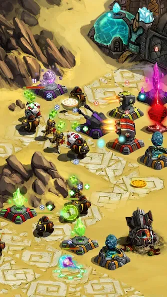 Скачать мод Ancient Planet Tower Defense — Безлимитные ресурсы и открыты все уровни — скриншот 4 Скачать мод Ancient Planet Tower Defense — Безлимитные ресурсы и открыты все уровни — скриншот 4