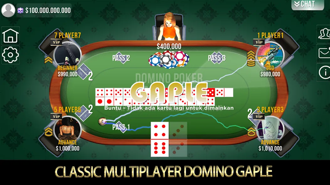 Скачать Domino Poker QiuQiu Gaple на Андроид с модом — Безлимитные монеты и открыты все режимы — скриншот 1 Скачать Domino Poker QiuQiu Gaple на Андроид с модом — Безлимитные монеты и открыты все режимы — скриншот 1