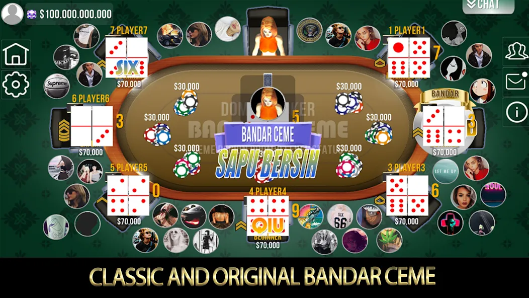 Скачать Domino Poker QiuQiu Gaple на Андроид с модом — Безлимитные монеты и открыты все режимы — скриншот 4 Скачать Domino Poker QiuQiu Gaple на Андроид с модом — Безлимитные монеты и открыты все режимы — скриншот 4