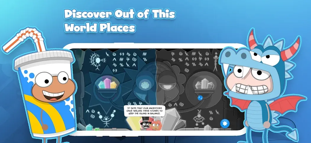 Скачать мод Poptropica: Fun Kids Adventure — Без рекламы и много монет — скриншот 5