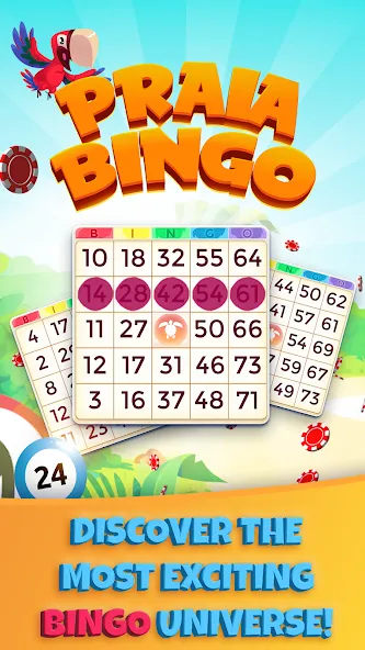 Praia Bingo: Slot & Casino бесплатно на Андроид — мод: Безлимитные монеты и джекпоты — скриншот 1 Praia Bingo: Slot & Casino бесплатно на Андроид — мод: Безлимитные монеты и джекпоты — скриншот 1