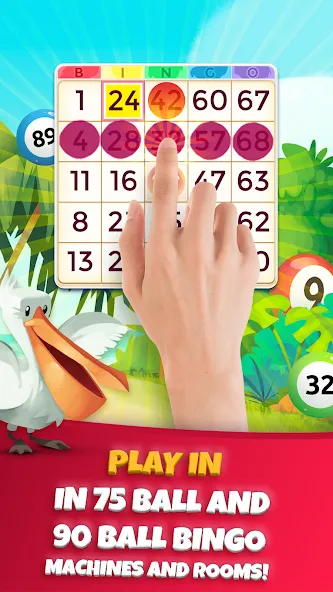 Praia Bingo: Slot & Casino бесплатно на Андроид — мод: Безлимитные монеты и джекпоты — скриншот 2 Praia Bingo: Slot & Casino бесплатно на Андроид — мод: Безлимитные монеты и джекпоты — скриншот 2