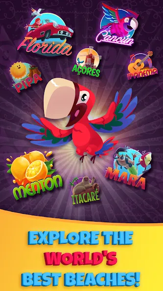 Praia Bingo: Slot & Casino бесплатно на Андроид — мод: Безлимитные монеты и джекпоты — скриншот 4 Praia Bingo: Slot & Casino бесплатно на Андроид — мод: Безлимитные монеты и джекпоты — скриншот 4