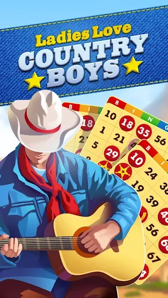 Скачать Bingo Country Boys: Tournament бесплатно — Безлимитные монеты и билеты — скриншот 5